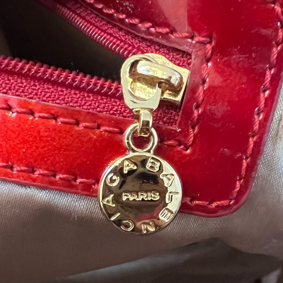 Balenciaga Papillon Handbag in Red Patent Leather - Picture 9 of 13